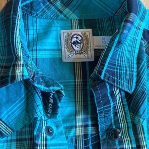 Girls Cinch snap top size 10